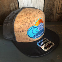 Hermosa Beach TUBULAR Premium Cork Trucker Hat (Grey)