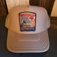 Grand Canyon National Park High Crown Trucker Hat (Khaki)