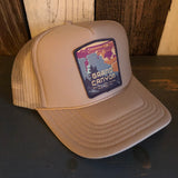 Grand Canyon National Park High Crown Trucker Hat (Khaki)
