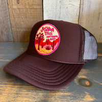JOSHUA TREE NATIONAL PARK High Crown Trucker Hat - Brown (2 variants)