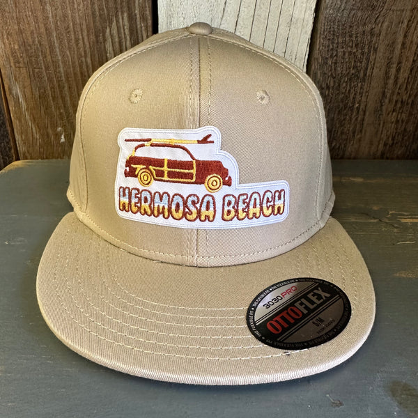Hermosa Beach WOODIE :: OTTO FLEX 3030 PRO Baseball Hat - Khaki
