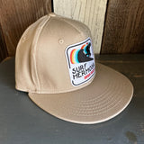 Hermosa Beach SURF HERMOSA :: OPEN DAILY :: OTTO FLEX 3030 PRO Baseball Hat - Khaki