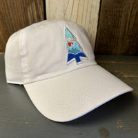 WILDERNESS TREE 6 Panel Low Profile Style Dad Hat - White