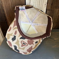 SURF HERMOSA :: OPEN DAILY Winter All Foam Cap Hat - Sand Camo/Sand Front
