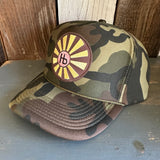 Hermosa Beach SUNBEAMS Camo Winter All Foam Cap Hat - Full Forest Camouflage