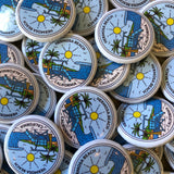 Hermosa Beach SHOREFRONT - Pin Button (1.25")