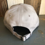 Hermosa Beach WELCOME SIGN - 6 Panel Low Profile Baseball Cap Adjustable Lightweight Metal Buckle - Grey