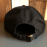 Hermosa Beach SOUTH BAY SURF (Multi Colored Patch) 5 Panel Low Profile Style Dad Hat - Black