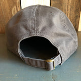 ZION NATIONAL PARK - 5 Panel Low Profile Style Dad Hat - Charcoal Grey