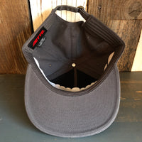 ZION NATIONAL PARK - 5 Panel Low Profile Style Dad Hat - Charcoal Grey