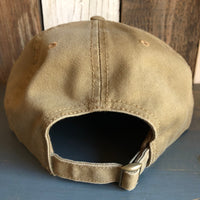 Hermosa Beach RETRO SUNSET 5 Panel Low Profile Style Dad Hat - Coyote Brown