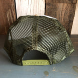 REDWOOD NATIONAL & STATE PARKS Trucker Hat - CAMOUFLAGE Khaki/Brown/Light Olive Green/White