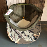 REDWOOD NATIONAL & STATE PARKS Trucker Hat - CAMOUFLAGE Khaki/Brown/Light Olive Green/White