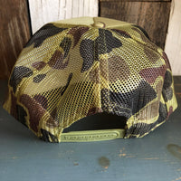 REDWOOD NATIONAL & STATE PARKS Trucker Hat - CAMOUFLAGE Green/Light Loden/Green