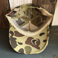 Hermosa Beach FIESTA Trucker Hat - CAMOUFLAGE Green/Light Loden/Green