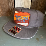 Hermosa Beach GOLF CARTS & YOGA PANTS Premium 5-Panel Low Profile Style Dad Hat - Charcoal Grey