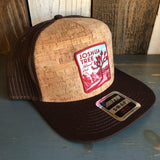 JOSHUA TREE NATIONAL PARK Premium Cork Trucker Hat (Brown)