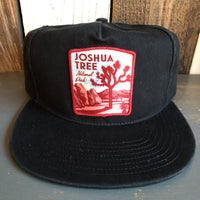 JOSHUA TREE NATIONAL PARK - 5 Panel Low Profile Style Dad Hat - Black