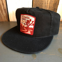 JOSHUA TREE NATIONAL PARK - 5 Panel Low Profile Style Dad Hat - Black