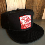 JOSHUA TREE NATIONAL PARK - 5 Panel Low Profile Style Dad Hat - Black