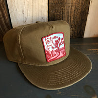 JOSHUA TREE NATIONAL PARK - 5 Panel Low Profile Style Dad Hat - Coyote Brown
