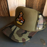 I THINK I LOVE YOU, SMOKEY BEAR Trucker Hat - Camouflage/Olive