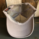 Hermosa Beach LIFEGUARD TOWER High Crown Trucker Hat - Grey (Curved Brim)