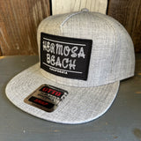 Hermosa Beach ROPER Premium 5-Panel Mid Profile Snapback Hat - Grey