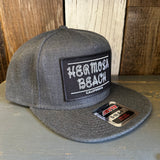 Hermosa Beach ROPER 5-Panel Mid Profile Snapback Hat - Heather Black