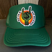 SO FAR :: SO BUENO High Crown Trucker Hat - Kelly Green