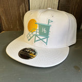 Hermosa Beach LIFEGUARD TOWER :: OTTO FLEX 3030 PRO Baseball Hat - White
