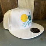 Hermosa Beach LIFEGUARD TOWER :: OTTO FLEX 3030 PRO Baseball Hat - White