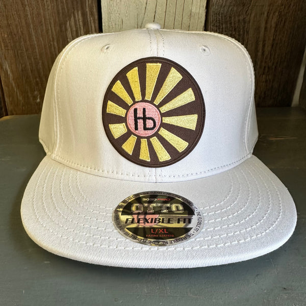 Hermosa Beach SUNBEAMS :: OTTO FLEX 3030 PRO Baseball Hat - White