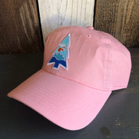 WILDERNESS TREE 6 Panel Low Profile Dad Hat - Pink