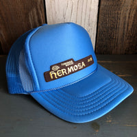 Hermosa Beach HERMOSA AVE High Crown Trucker Hat - Col. Blue