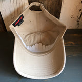 Hermosa Beach TUBULAR 6 Panel Low Profile Dad Hat - Khaki Brown