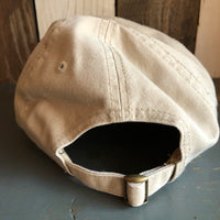 Hermosa Beach TUBULAR 6 Panel Low Profile Dad Hat - Khaki Brown