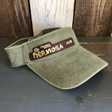 Hermosa Beach HERMOSA AVE "FLEX" Sun Visor - Olive Green