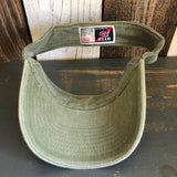 Hermosa Beach SUPREME "FLEX" Sun Visor - Olive Green