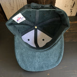 Yellowstone National Park - 6 Panel Mid Profile Baseball Cap - Dark Green