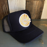 Hermosa Beach CLASSIC LOGO High Crown Trucker Hat - Navy