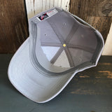 Hermosa Beach THE NEW STYLE 6 Panel Mid Profile Baseball Cap - Grey