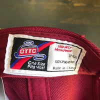 Hermosa Beach LIFEGUARD TOWER 6 Panel Mid Profile Baseball Cap - Maroon