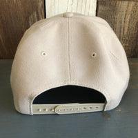 Hermosa Beach SOUTH BAY SURF (Multi Colored Patch) 6 Panel Mid Profile Baseball Cap - Khaki