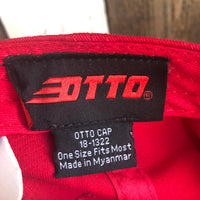 Hermosa Beach MUY HERMOSA 6 Panel Low Profile Style Dad Hat - Red