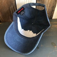 SPIRIT OF THE WEST - SOUL OF THE WILD - 6 Panel Low Profile Style Dad Hat with Velcro Closure - Faded Navy