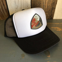 PACIFIC CREST TRAIL Trucker Hat - Black/White/Black