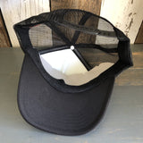 I THINK I LOVE YOU, SMOKEY BEAR Trucker Hat - Black/White/Black