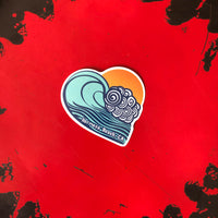 Hermosa Beach Sticker - TUBULAR