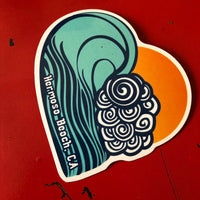 Hermosa Beach Sticker - TUBULAR